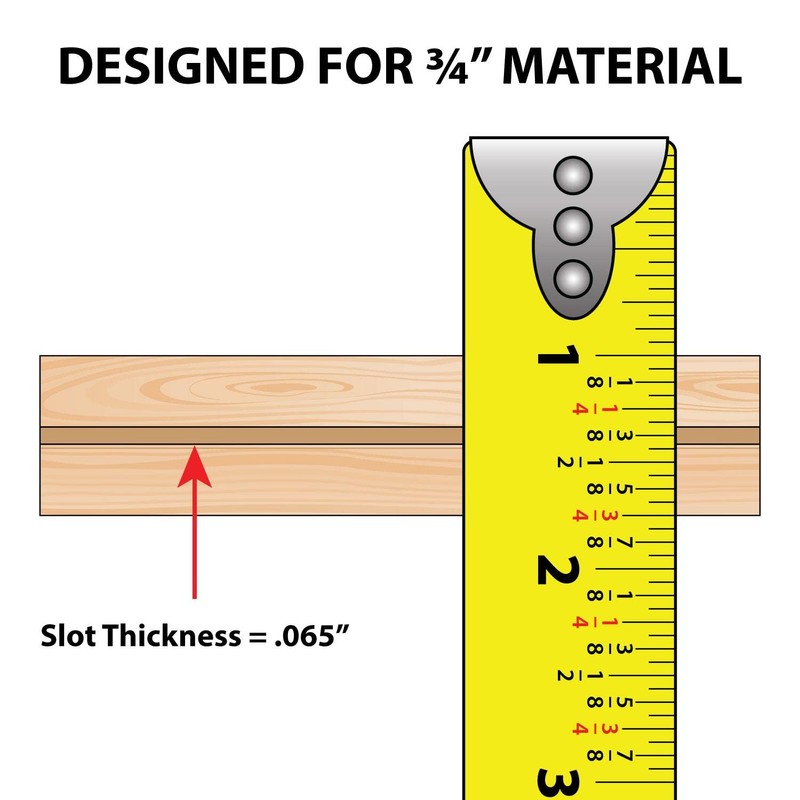 Outwater Plastic T molding 3/4 Inch Wide Stained Oak Woodgrain
