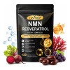 Gwynne Nmn Resveratrol Complejo 1200mg Suplemento Coq10 Glutatión Aumentar Energía