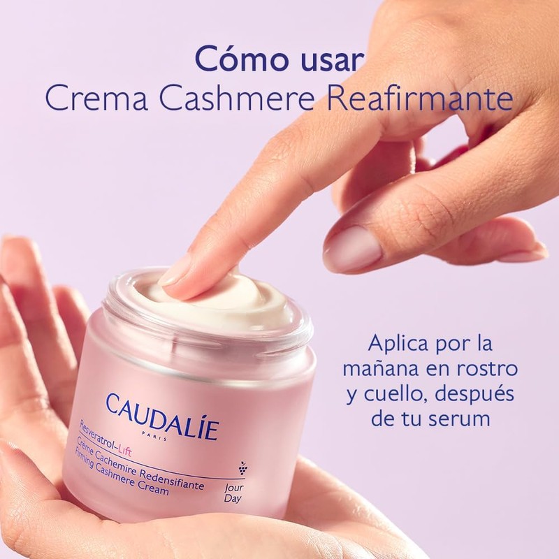 Caudalie Resveratrol-Lift Crema Cachemir Reafirmante - 50 mL