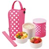 Zojirushi SZ-JA02-PA Insulated Lunch Box, 0.5 Cups, Pink