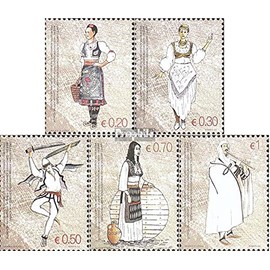 kosovo 74-78 (complete.issue.) unmounted mint/never hinged ** MNH 2007 Costumes (Stamps for collectors) Uniforms/costumes