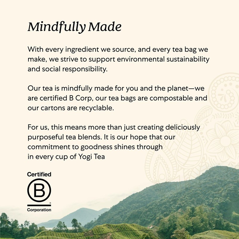 Yogi Organic Honey Chai Turmeric Vitality Tea 16 Count 4