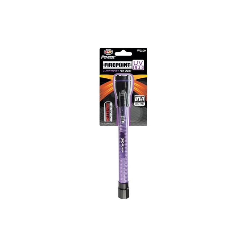 Performance Tool W2329 Firepoint UV LED Penlight - Compact, Durable,