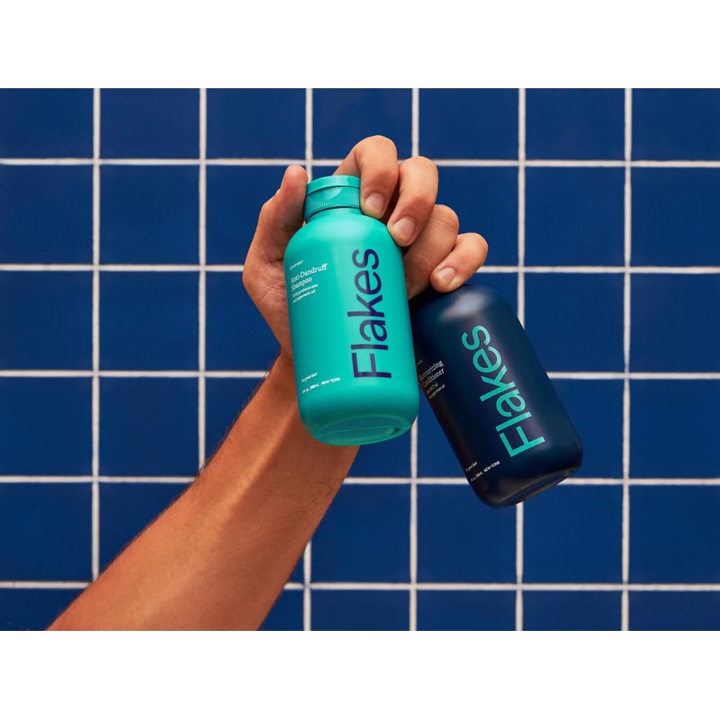 Flakes Anti Dandruff Shampoo and Conditioner Set | Dry, Flaky,