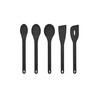 Epicurean Kitchen Series Cooking Utensils, Medium Spoon, Slate