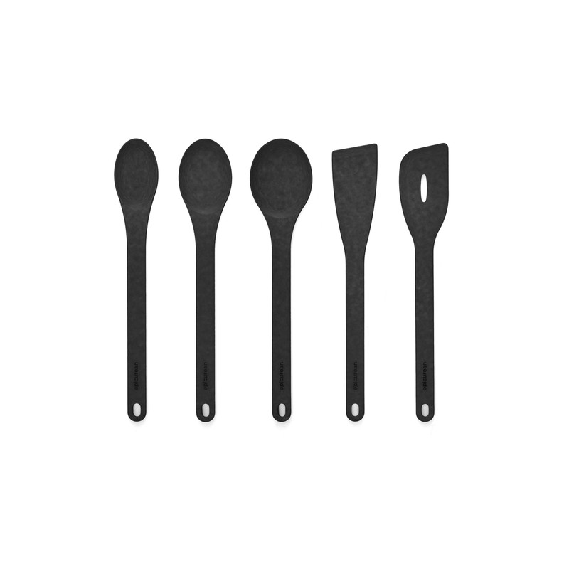 Epicurean Kitchen Series Cooking Utensils, Medium Spoon, Slate