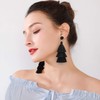 Jugalstar Colorful Tassel Earrings 3 Tier Layered Bohemian, Eardrop Big