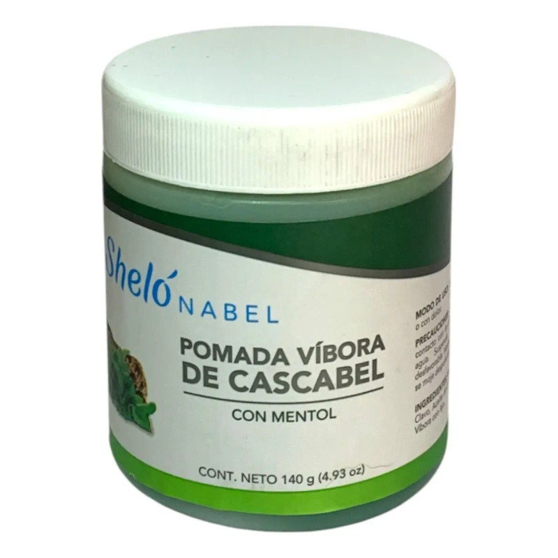 Pomada Vibora Cascabel Shelo Nabel 140grs Piezas