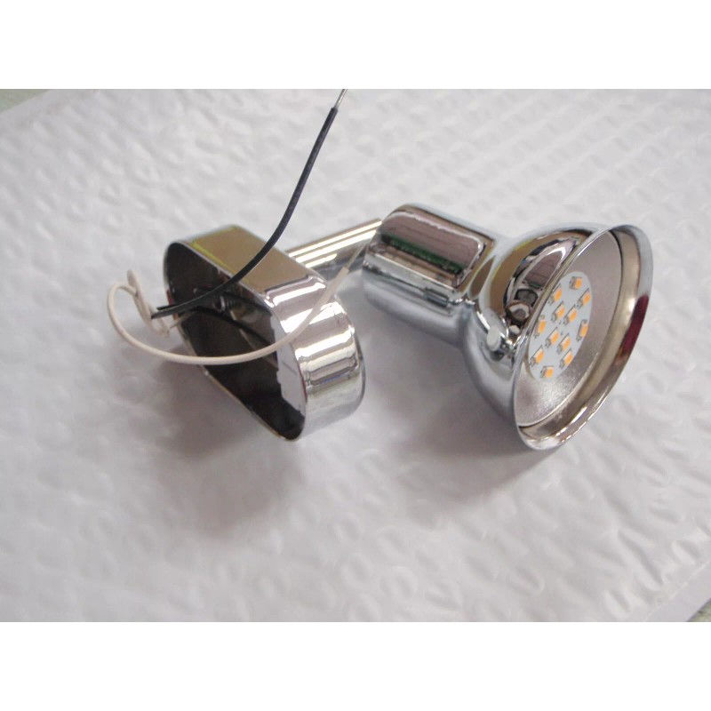 SCANDVIC LED CABIN READING LIGHT CHROME BRASS 12V 390 41366