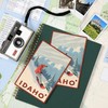 Snowboarder Scene, Idaho (4x6 Birch Wood Postcards, 2-Pack Stationary, Rustic