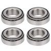 4Pcs Tapered Roller Bearing Set for Automotive Car Mechanical Gears