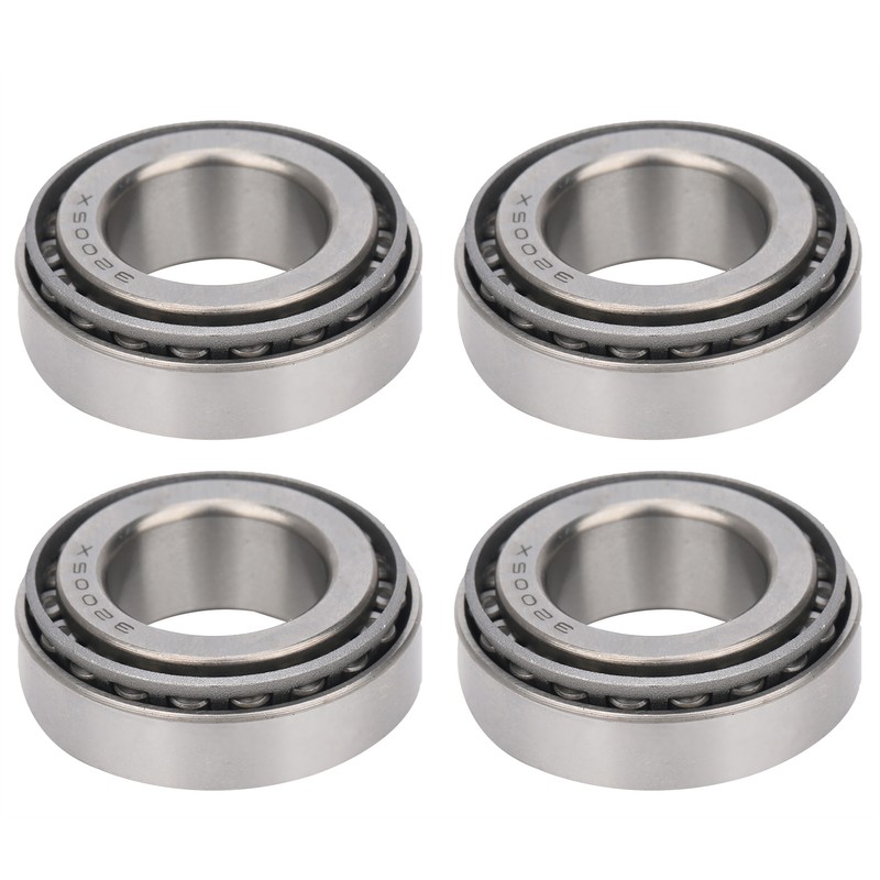 4Pcs Tapered Roller Bearing Set for Automotive Car Mechanical Gears