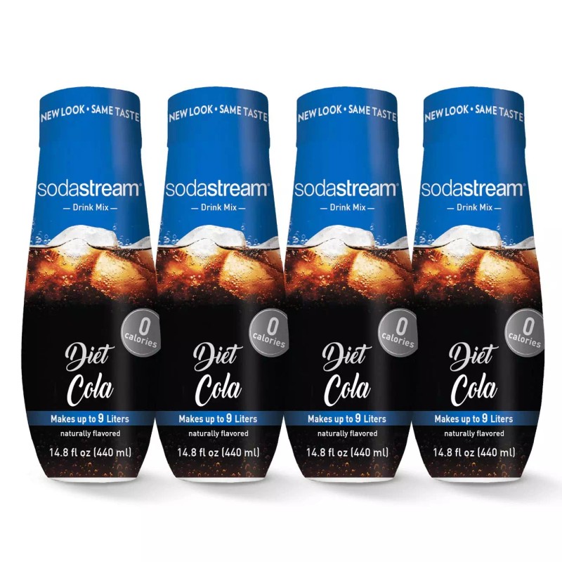 Sodastream Diet Cola, 14.9 Fl Oz, Pack of 4
