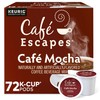 Café Escapes Café Mocha Coffee Beverage, Single-Serve Keurig K-Cup Pods,