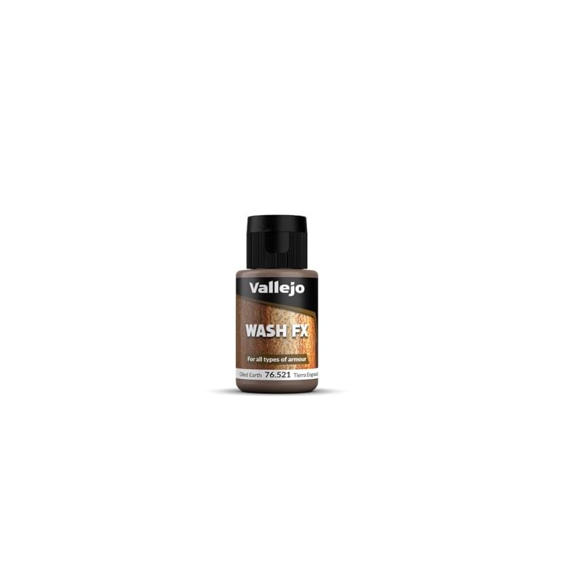 Vallejo Model Wash 76521 Oiled Earth (35 ml)