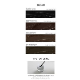 Picasso Gel Eyeliner Dark Brown + Dual Brush / 피카소 젤 아이라이너 다크 브라운 + 듀얼 브러쉬
