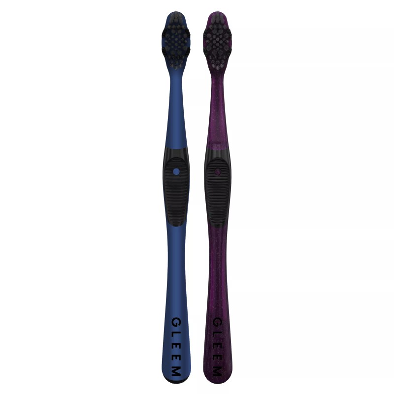 Gleem 5 Cleaning Actions Manual Toothbrush with Soft Bristles -