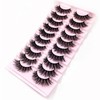 False Eyelash Extensions Lashes Set Cat Eye Curly Lashes 6D