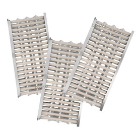 bbq777 3-Pack Replacement Complete Kit - 18 5/8" x 9 7/8" Radiant Tray & Ceramic Rod for DCS Gas Grill Modles BGA36, BGA48, BGB36, and BGB48,Etc