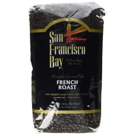 San Francisco Bay Coffee Whole Bean French Roast, 48-Ounce Bags (Pack of 2)
