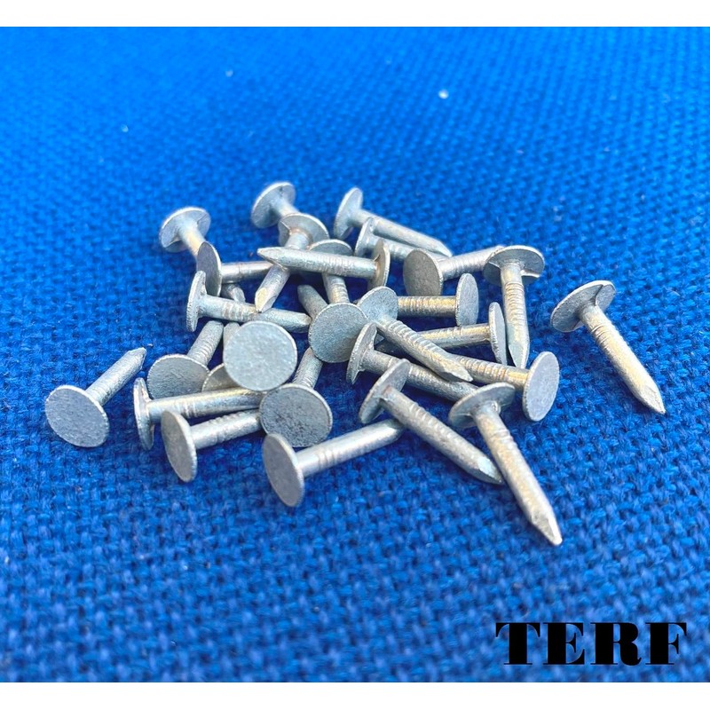 TERF® 10mm X 3mm Galvanised ELH Clout Nails 10mm (3/8'')