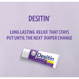 Desitin Maximum Strength Baby Diaper Rash Cream, Zinc Oxide, 4.8 oz