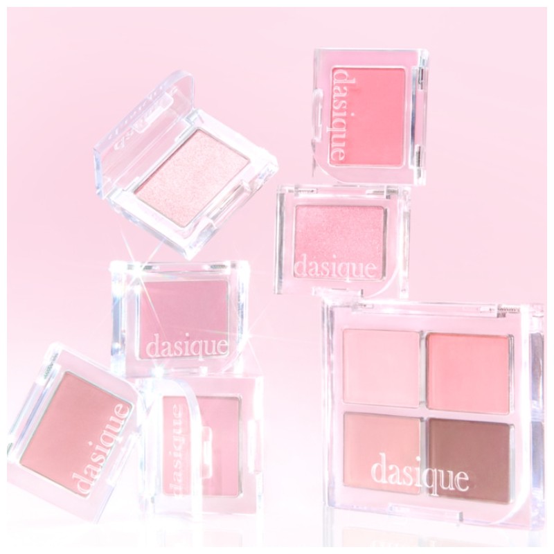 DASIQUE Mood Single Shadow 1.2~1.5g, Shade:20 Rose Veil(Glitter)