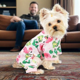 Dog Pajamas for Small Dogs, Soft Thin Pjs Jammies Cat Doggie, Summer Pet Cute Puppy Clothes Outfits Dogs Boy Girl