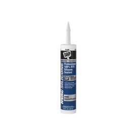 DAP 08011 80119 HVAC Professional 100% Rtv Silicone Sealant, 10.3 Fl-Oz, Clear
