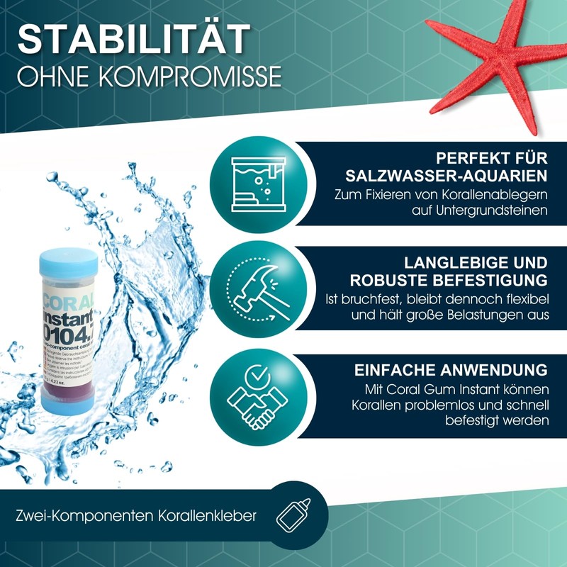 Coral Gum Instant 120gm Coral Adhesive