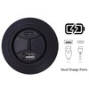 CD008 - Interruptor de repuesto reclinable con enchufe de 2