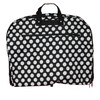 World Traveler 40-Inch Hanging Garment Bag - Black White Dot