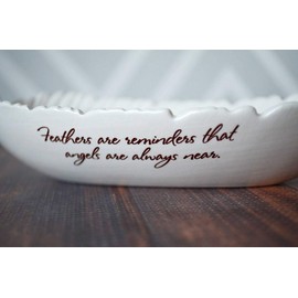 Sympathy Gift, Feather Sympathy Gift - Feathers Are Reminders That Angels Are Always Near