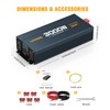 MWXNE 3000W Inverter DC 12V to AC 120V for Vehicles,