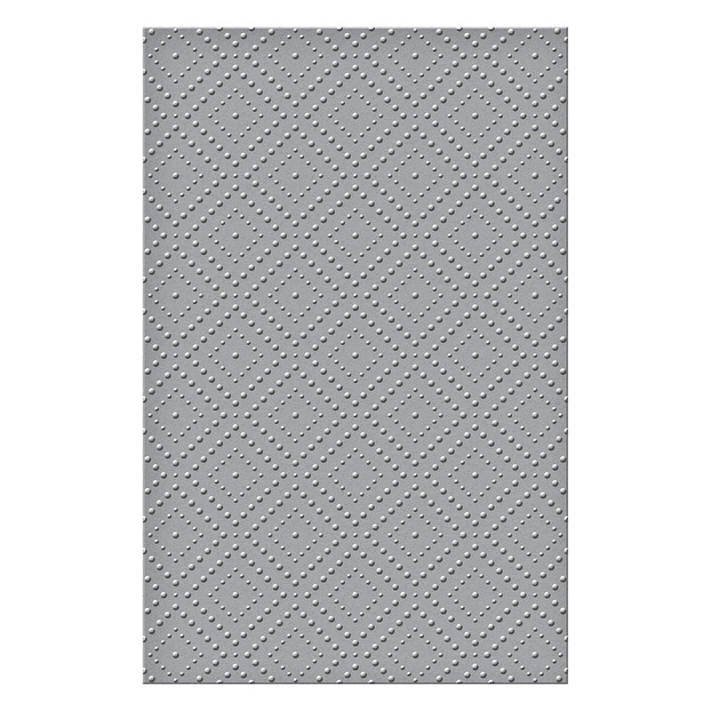 Spellbinders SES-041 Iridescent Dot Embossing Folder Opaque
