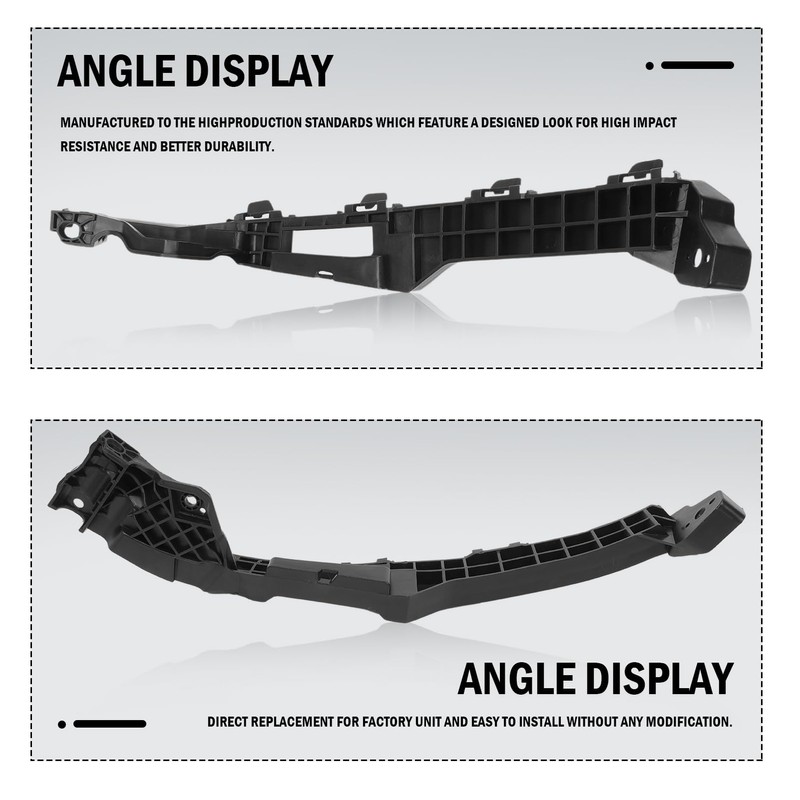 Front Headlight and Bumper Bracket Mount Support Retainer Kit Fit