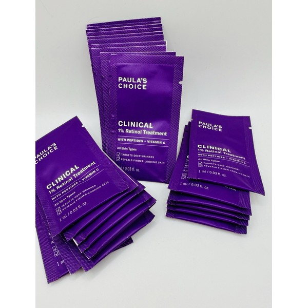 Retinol 30 Foils New Paula’s Choice 1% Retinol Treatment 1ml/0.03oz