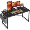 CubiCubi Computer Desk, 55 inch Home Office Writing Study Desk,