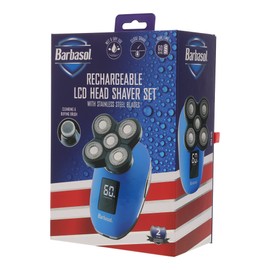 XTREME DIGITAL LIFESTYLE ACCESSORIES Barbasol Rechargeable LCD Head Shaver