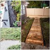 50 Pack 4.3" Plastic Stakes for Weed Barrier, Garden &