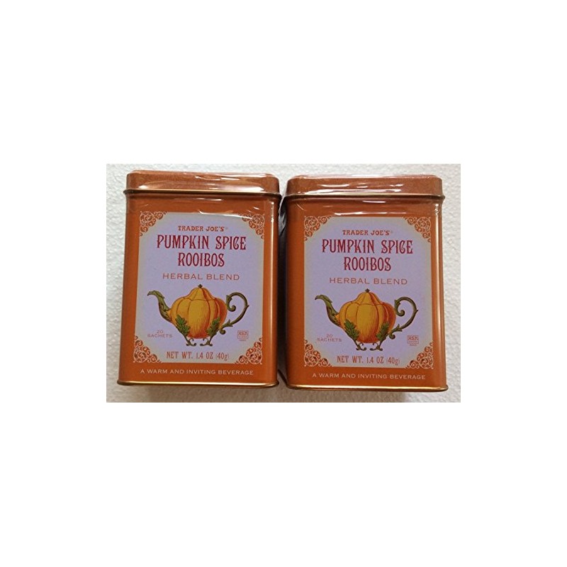 Trader Joe's Pumpkin Spice Rooibos Herbal Blend Beverage - 20