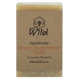 Bee Wild - Bee Wild Honey Organic Oatmeal Hydrating Bar Soap - GMO Free, Certified All Natural Herbal Soap 3.5 oz