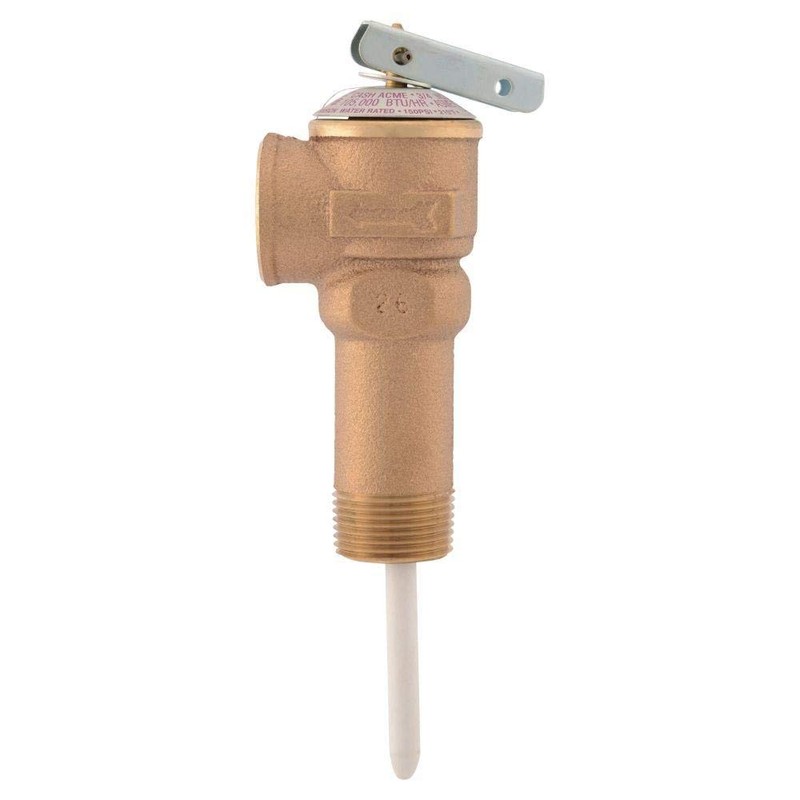 Cash Acme 23577-0150 NCLX-LX Temperature & Pressure Relief Valve, 3/4"