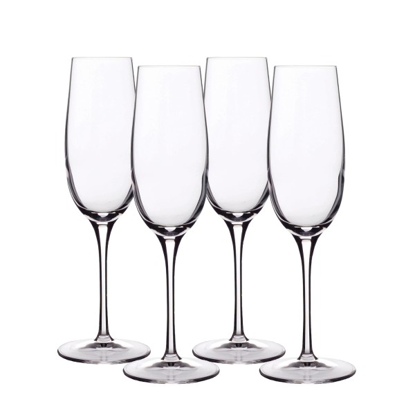 Bormioli Rocco Luigi Bormioli Crescendo 8 ounce. Champagne Flutes, Set