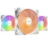 be quiet! Light Wings LX 120mm PWM White Triple Pack,