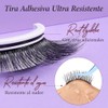 Pestañas Autoadhesivas Instant Glam｜Reutilizables｜Diseño de Una Pieza (11-16-17 mm)