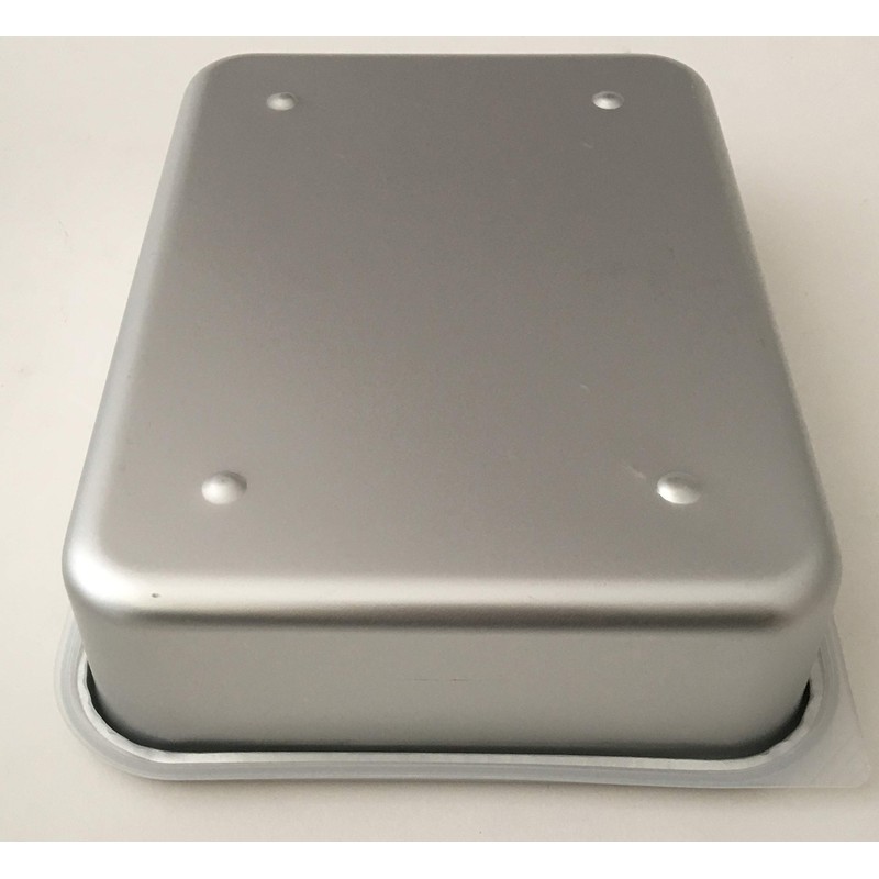 Taniguchi Metal 233133 Aluminum Storage Container with Lid, Shallow Type,