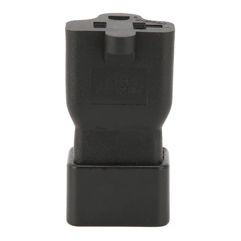 IEC320 C20 to Nema 5‑15 20R Power Adapter 20A C20