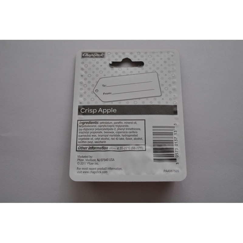 Chapstick Lip Balm - Crisp Apple 0.15 oz/4 g