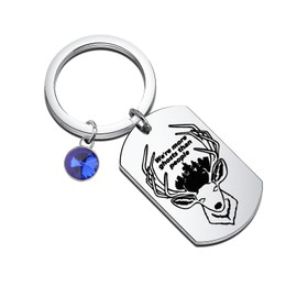 FAADBUK RDR2 Video Game Inspired Gift Video Game Lover Gift Morgan Quotes Keychain for Gamer (Than People Keychain)